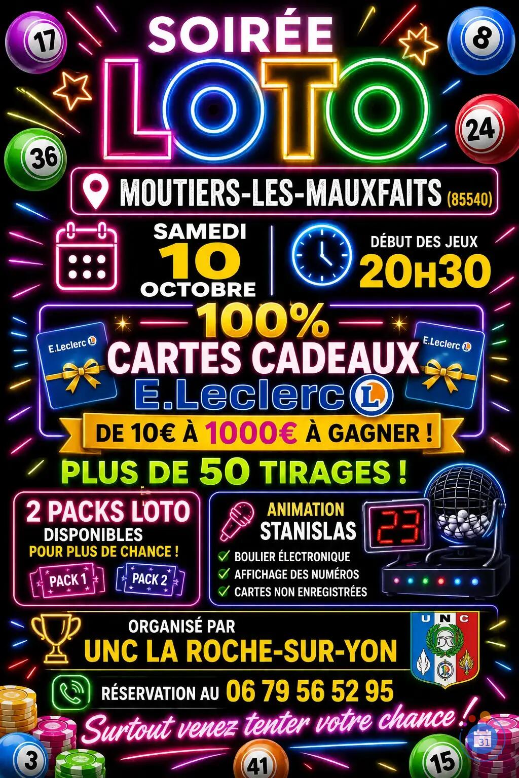 Image Soirée animation loto avec packs (photo 1)
