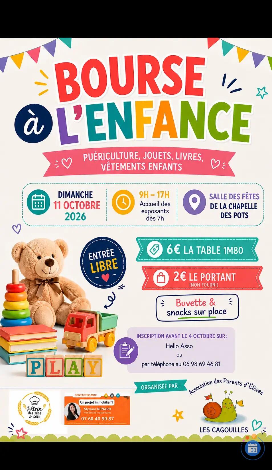 Image Bourse à l'enfance (photo 1)