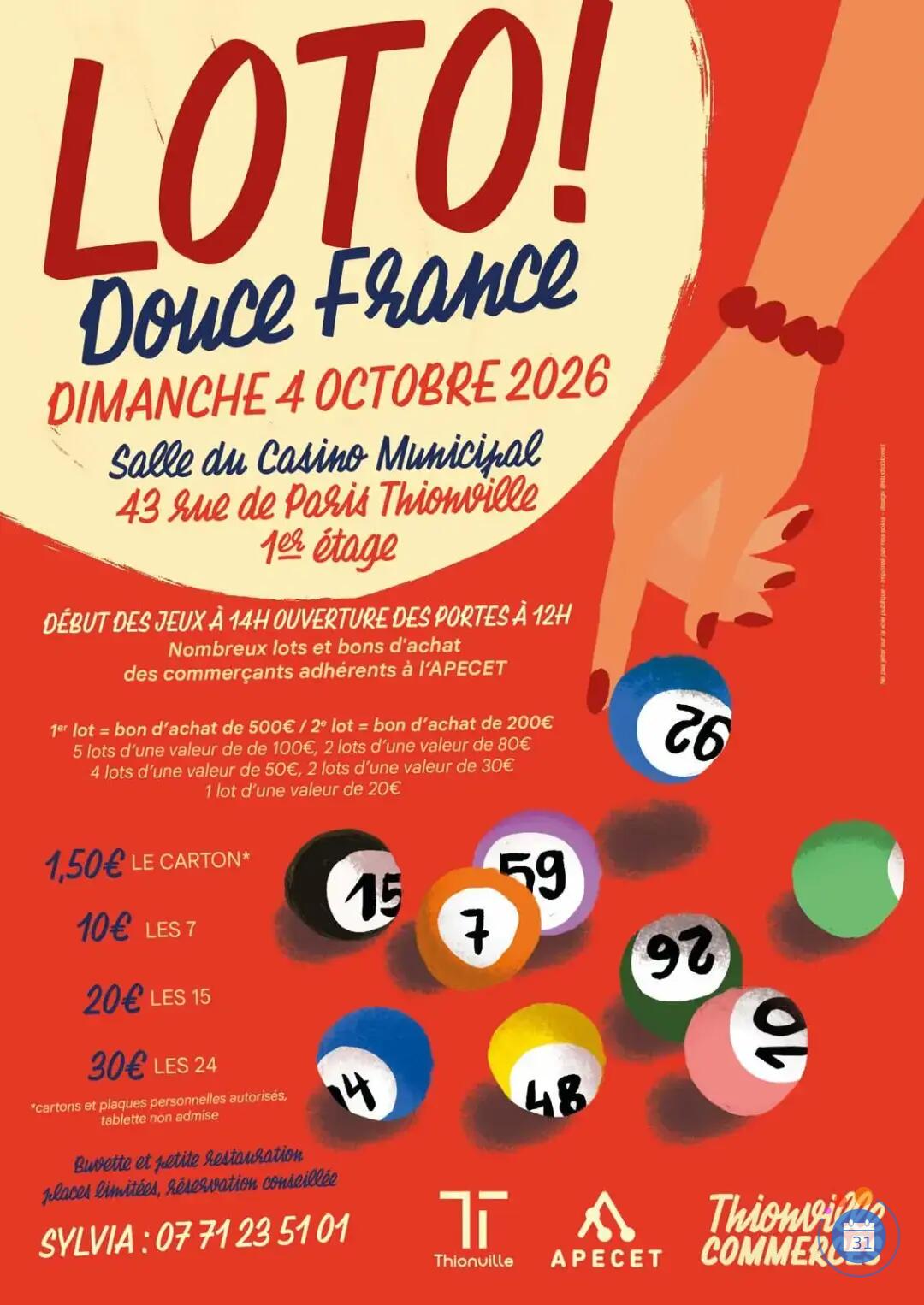 Image LOTO DOUCE FRANCE (photo 1)