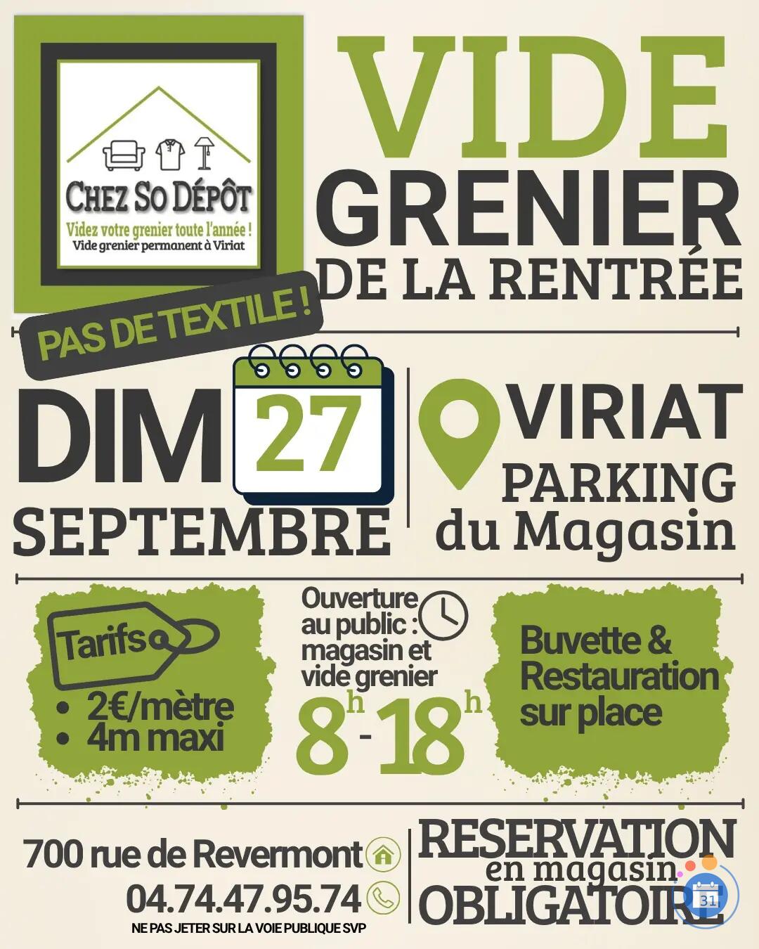 Image Vide grenier de rentree (photo 1)