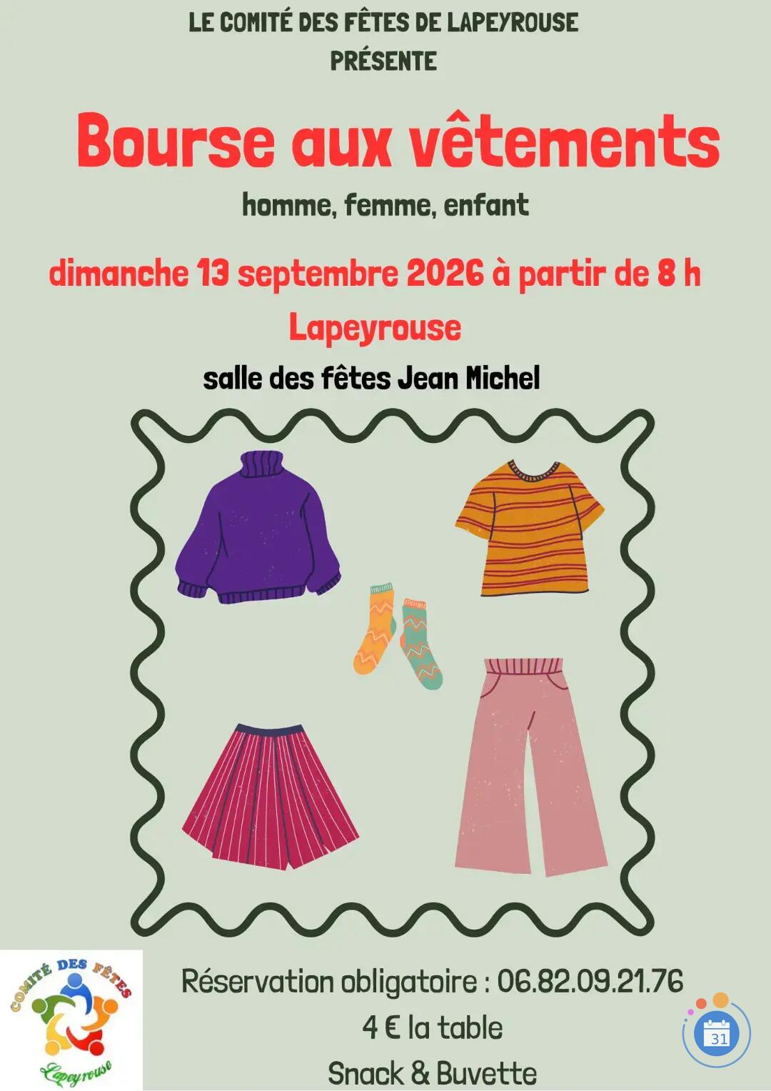 Image Bourse aux vêtements (photo 1)