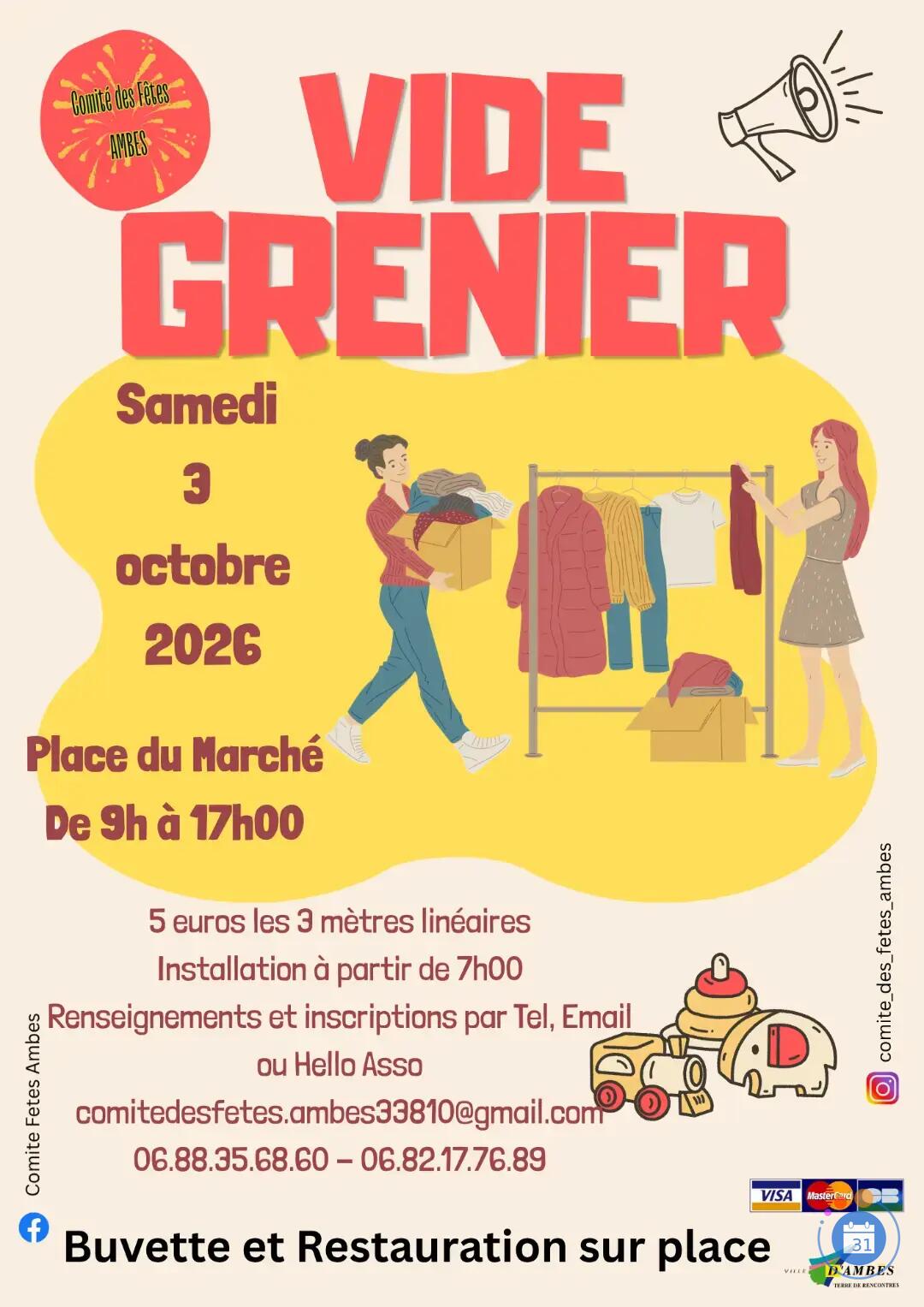 Image Vide grenier du Comité des Fêtes (photo 1)