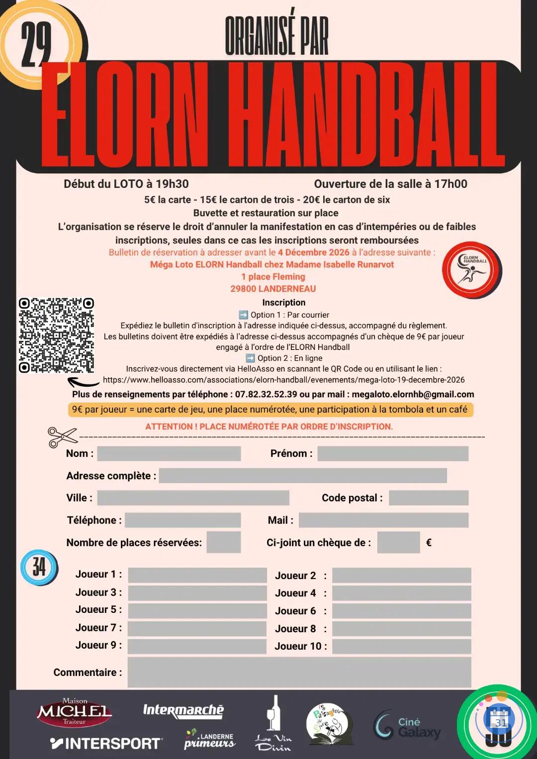 Image Mega loto Elorn Handball (photo 2)