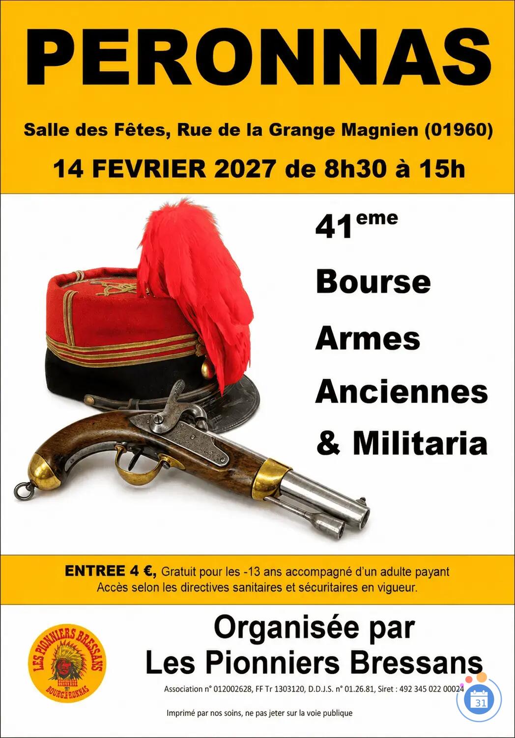 Image 41eme Bourse Armes Anciennes & Militaria (photo 1)