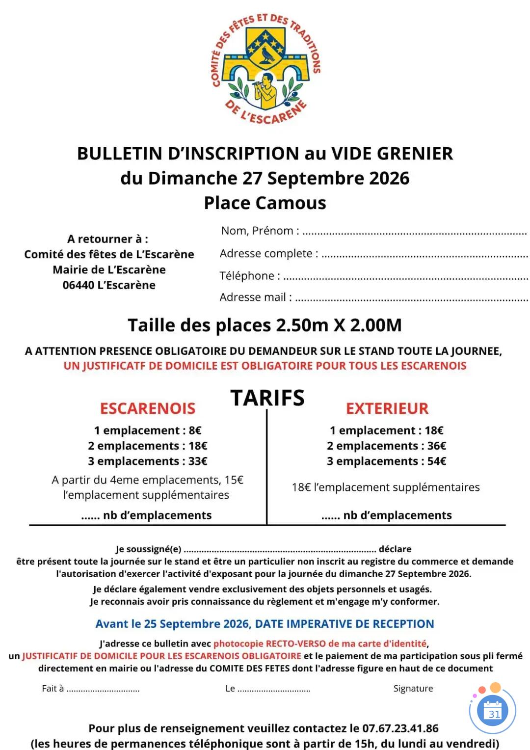 Image vide grenier d' automne (photo 2)