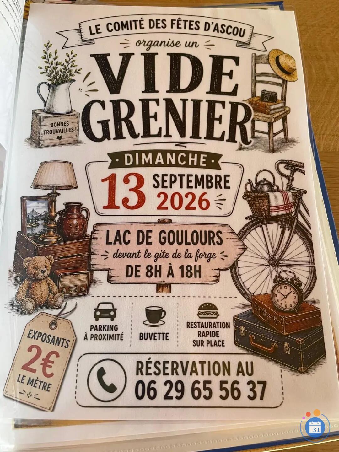 Image Vide grenier d’Ascou (photo 1)