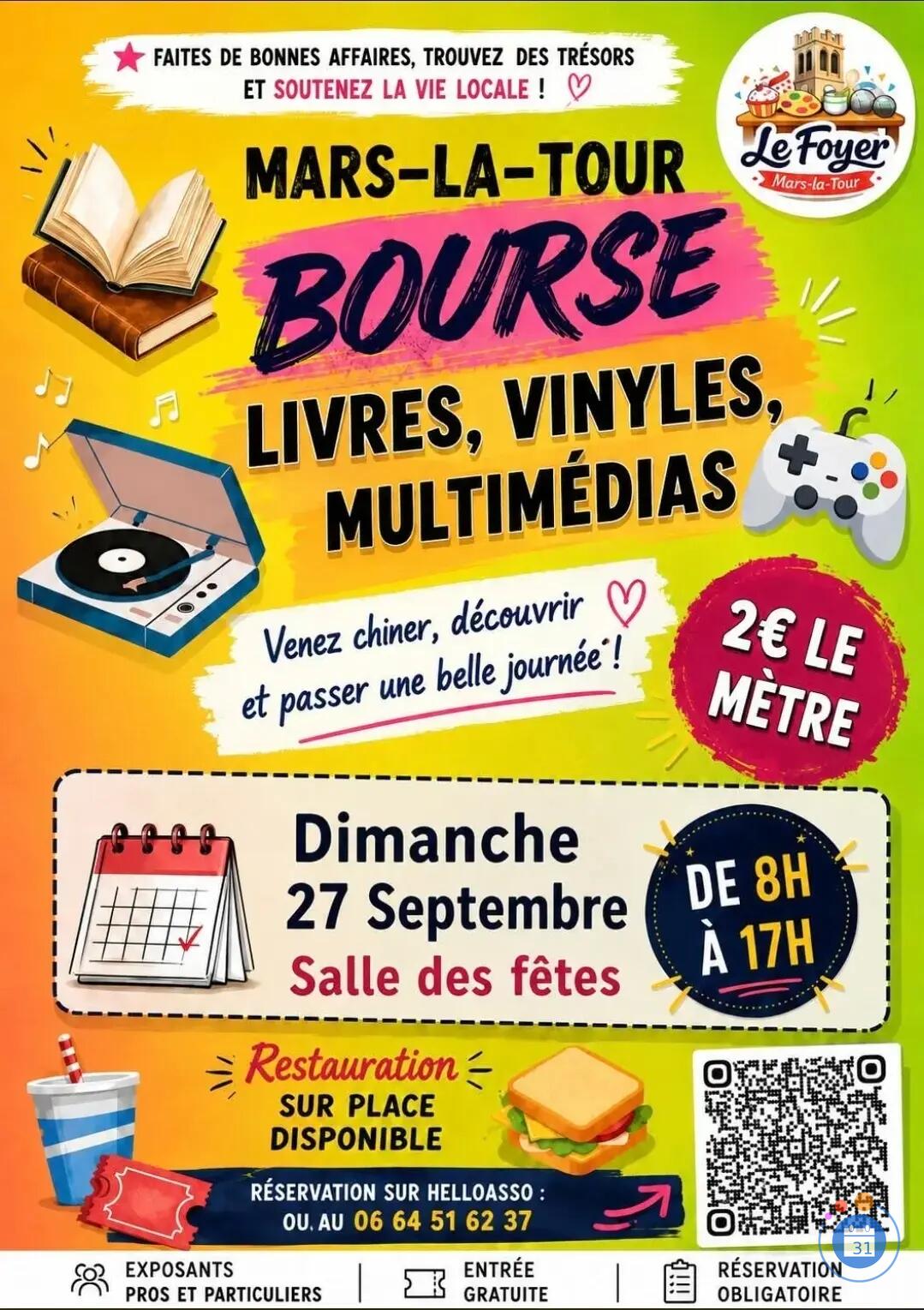 Image Bourse livres, vinyles et multimédias (photo 1)