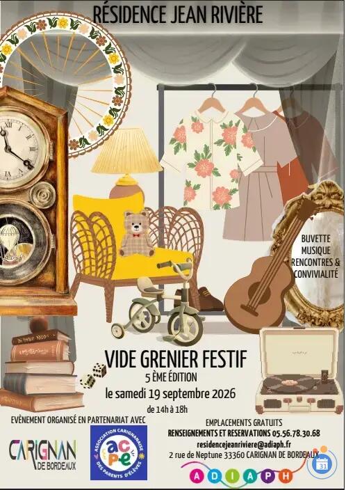 Image Vide Grenier de la Résidence Jean Rivière (photo 1)