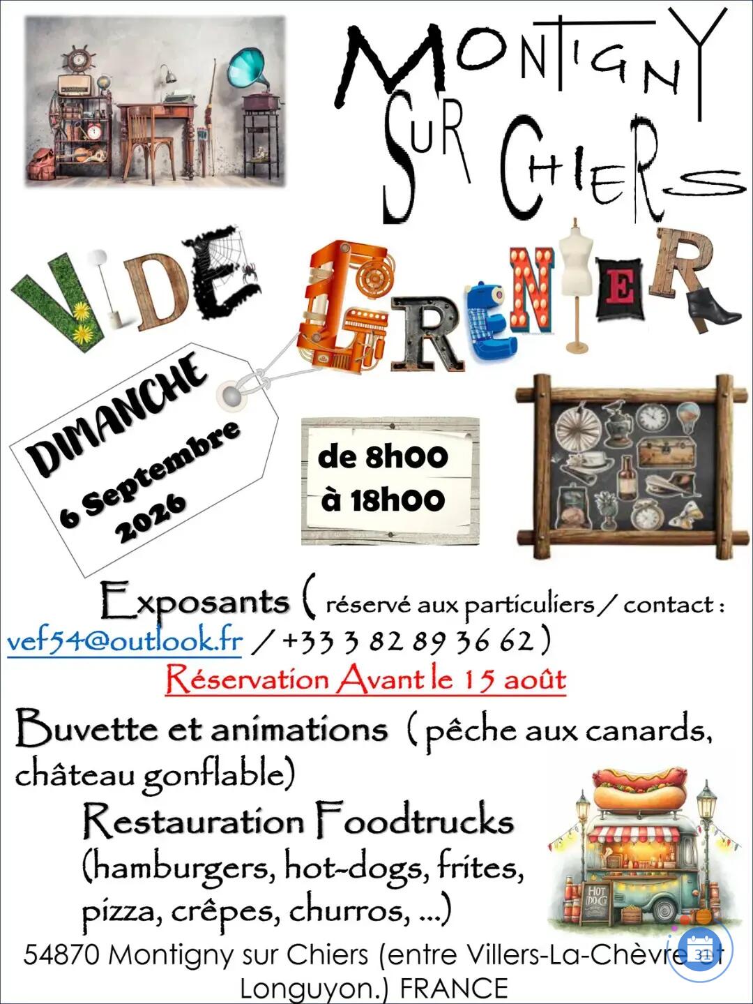 Image Vide grenier Montigny-sur-Chiers (photo 1)