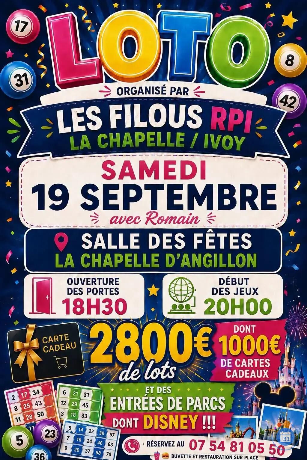 Image Loto Les Filous RPI (photo 2)