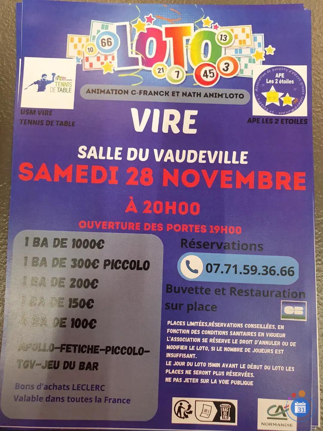 Flyer Hyper loto anime par nathalie caillot