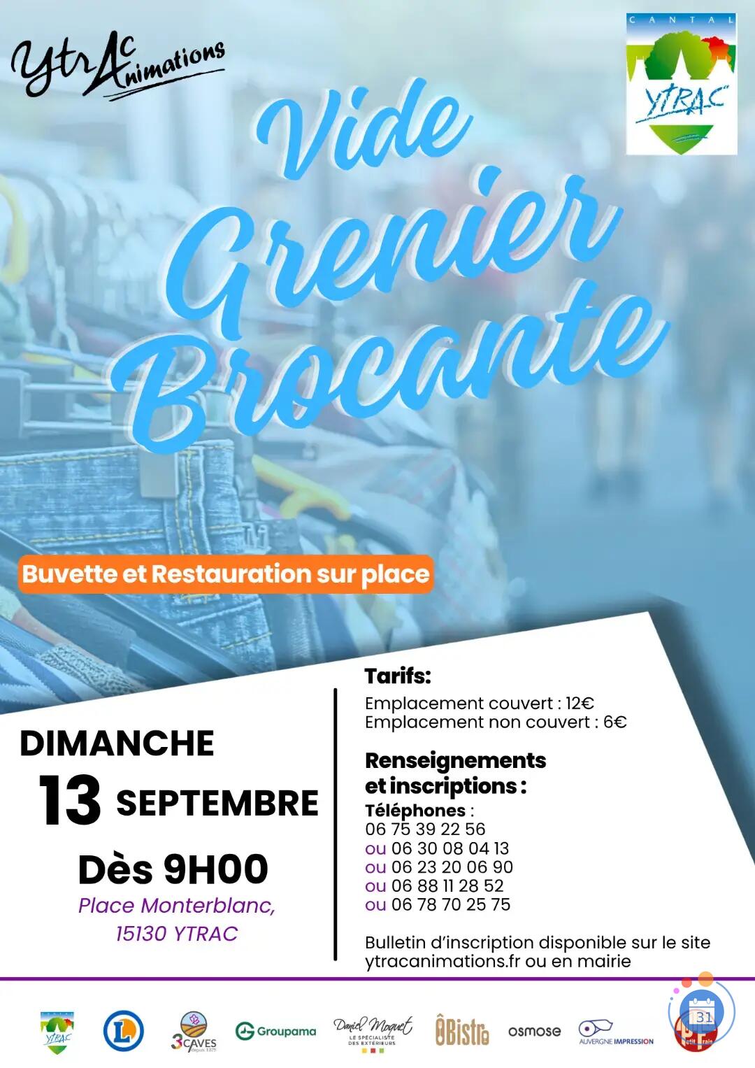 Image Vide greniers d'Ytrac Animations (photo 1)
