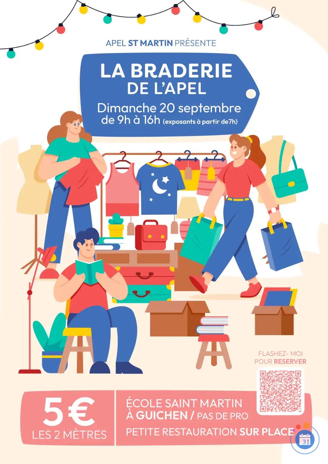 Image Braderie de l'APEL de l'Ecole ST Martin (photo 1)