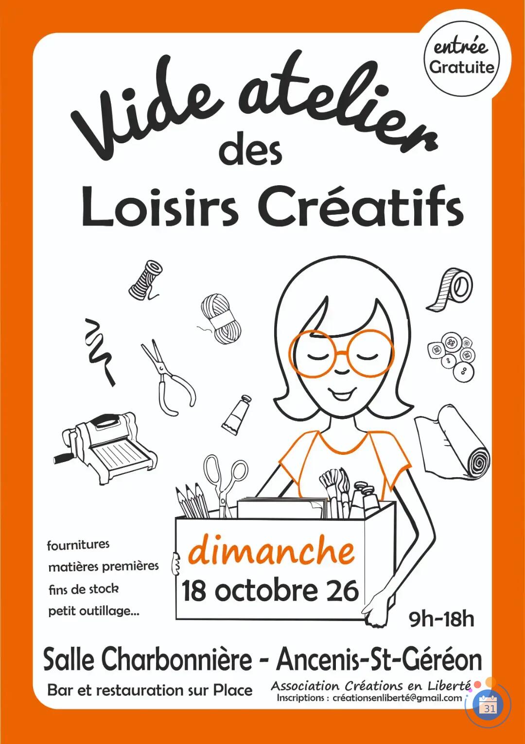 Image Vide atelier Loisirs Créatifs (photo 1)