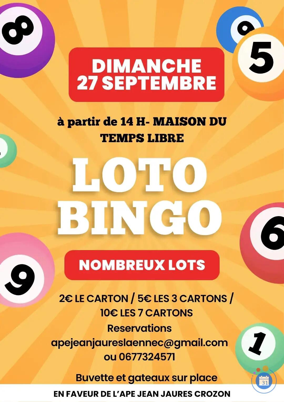 Image LOTO BINGO (photo 1)