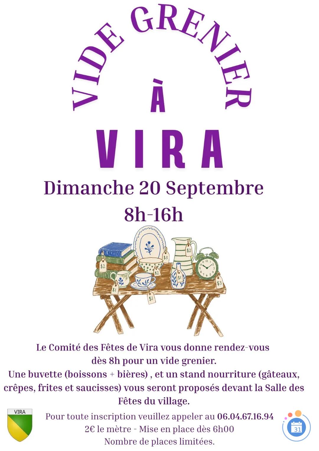 Image Vide Grenier à Vira (photo 1)