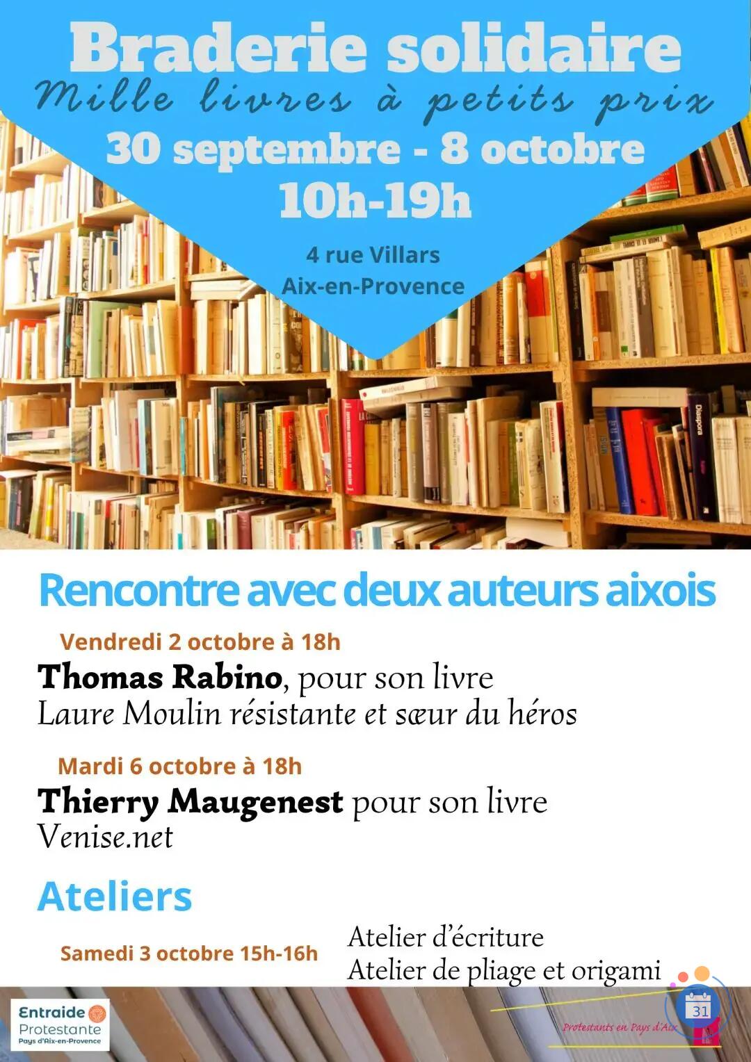 Image braderie solidaire de livres (photo 1)