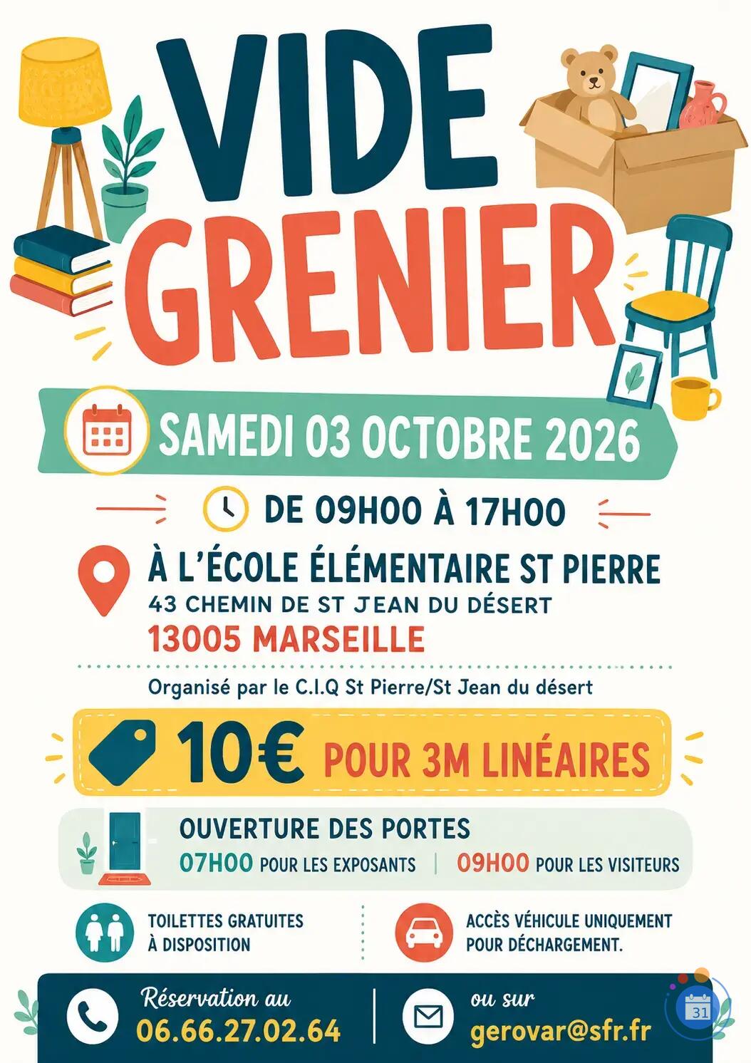 Image Vide greniers St Pierre 5eme (photo 1)