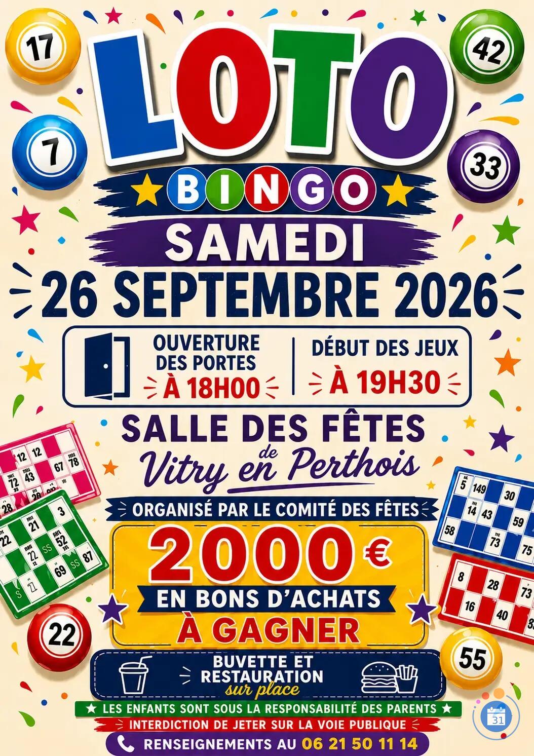 Image Loto bingo (photo 1)