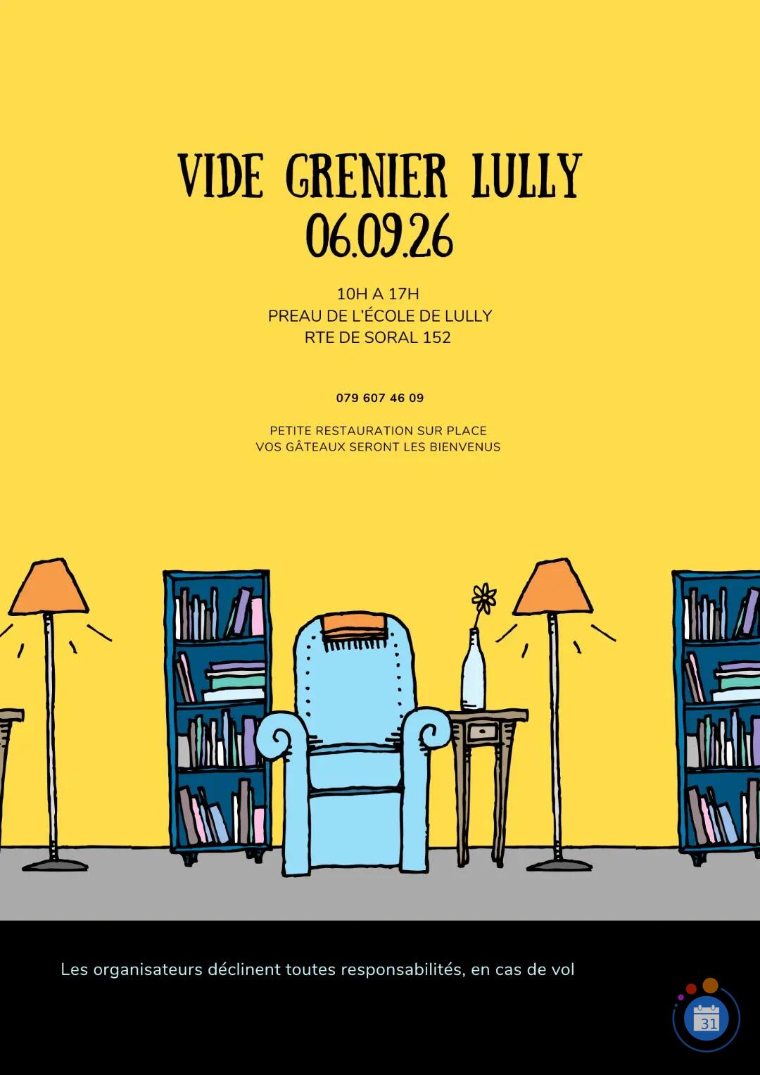 Image Vide grenier Lully (photo 1)