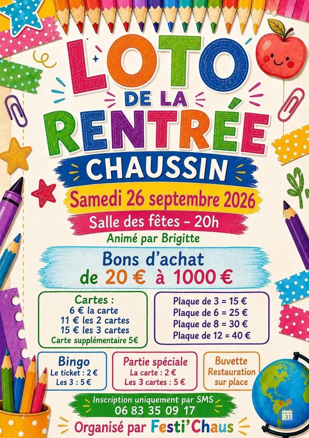 Image Loto de la rentrée (photo 1)