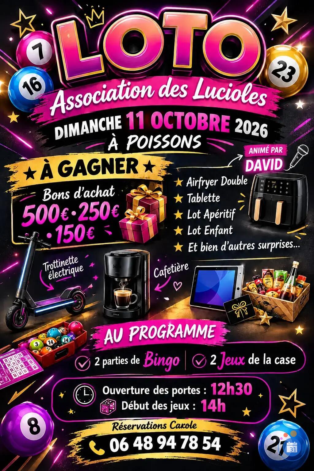 Image Loto des Majorettes de Poissons Les Lucioles (photo 1)