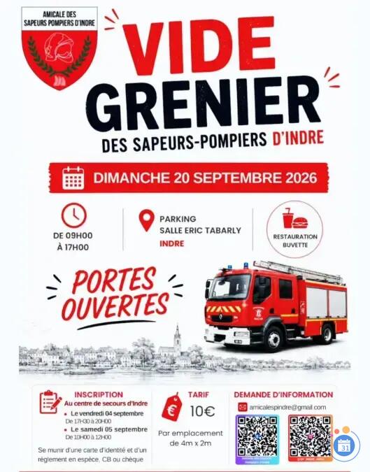 Image Vide grenier des Pompiers d'Indre (photo 1)