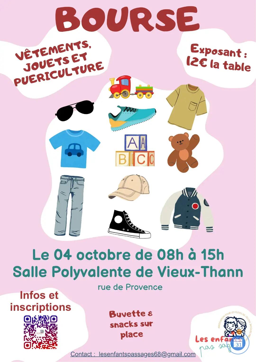 Image Bourse aux vêtements, jouet et puériculture (photo 1)