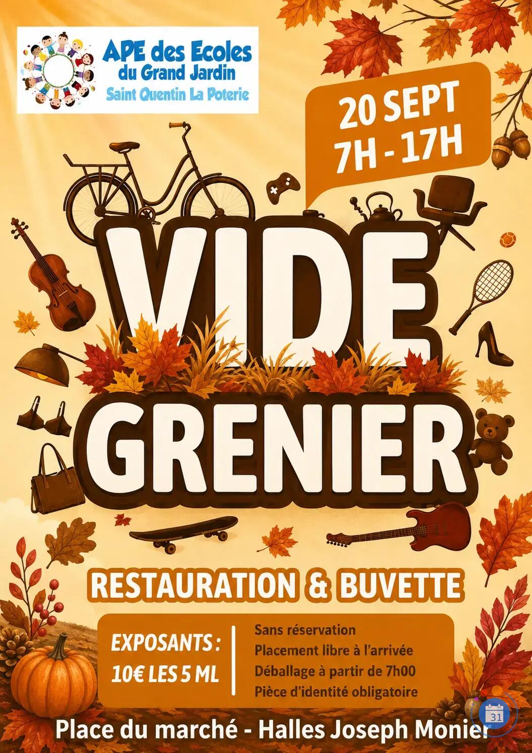 Image Grand vide grenier des écoles publiques (photo 1)
