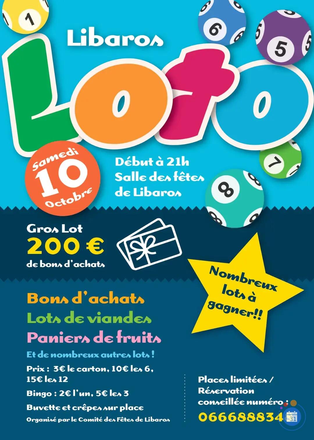 Flyer Grand loto!