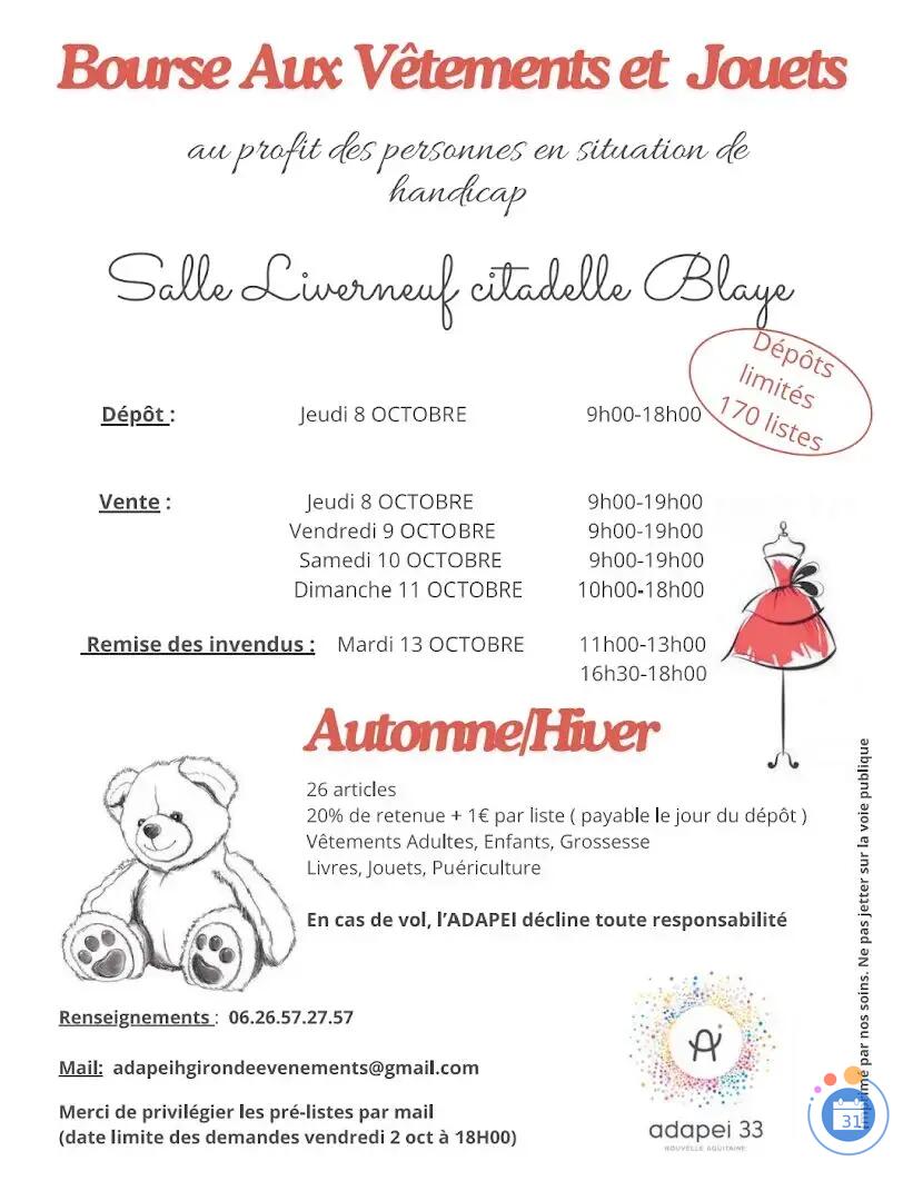 Image Bourse aux vêtements et Jouets (photo 1)