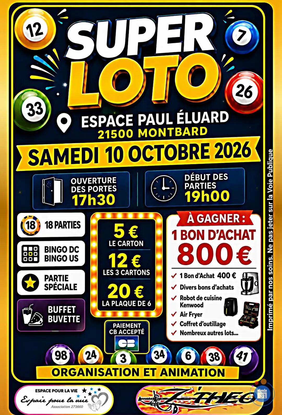 Flyer Super loto