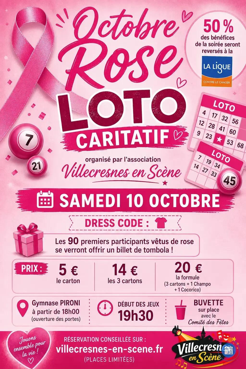 Image Loto caritatif - Octobre Rose (photo 2)