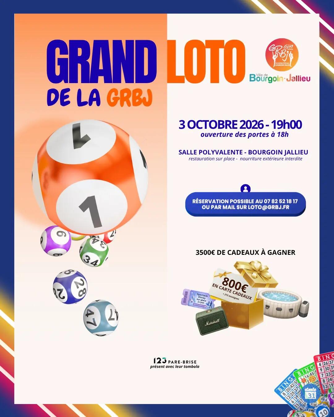 Image GRAND LOTO DE LA GRBJ (photo 1)