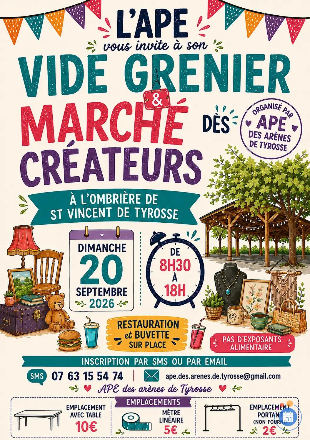 Image Vide grenier & marché des créateurs (photo 2)