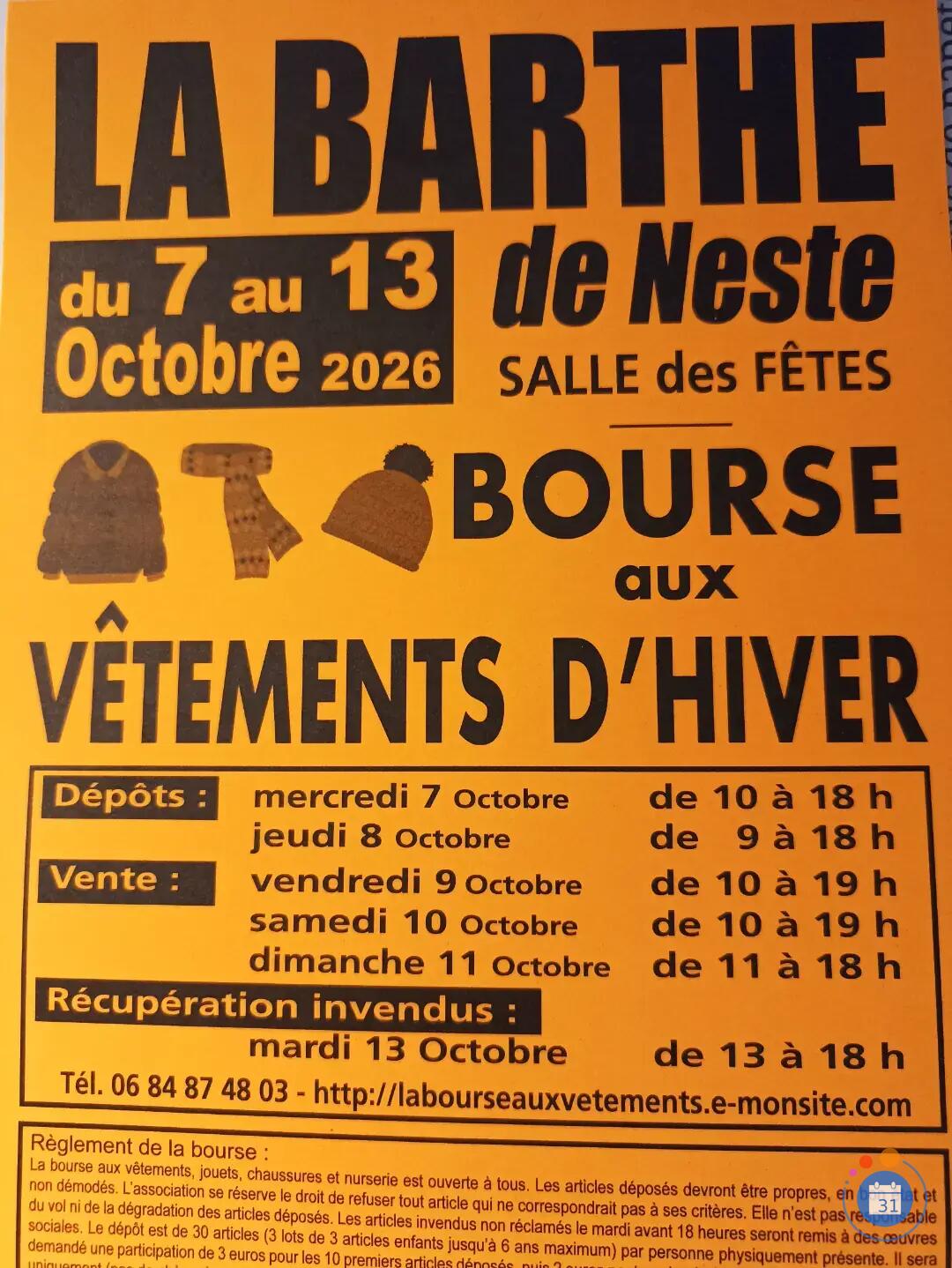 Image Bourse aux vêtements d'hiver (photo 1)