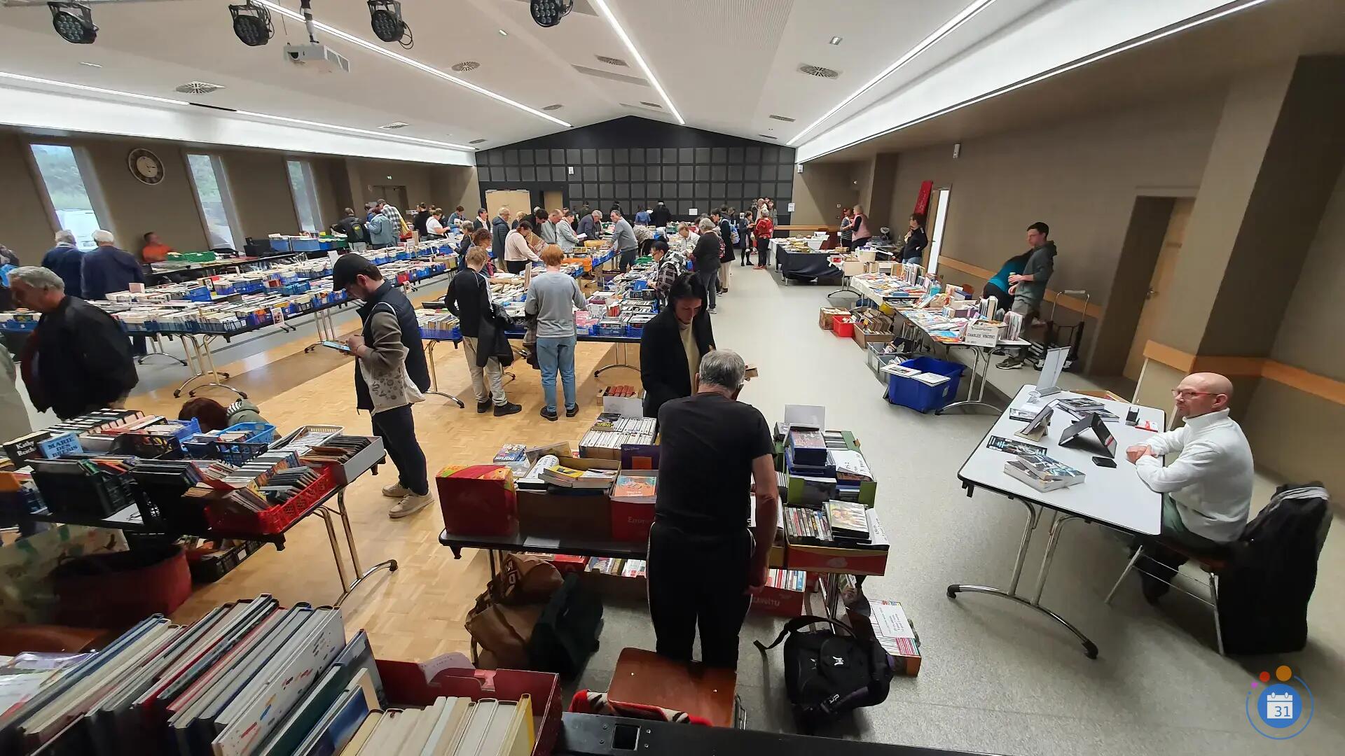 Image 8ième Bourse aux livres, cd, dvd et vinyls organisée par CARITAS (photo 3)
