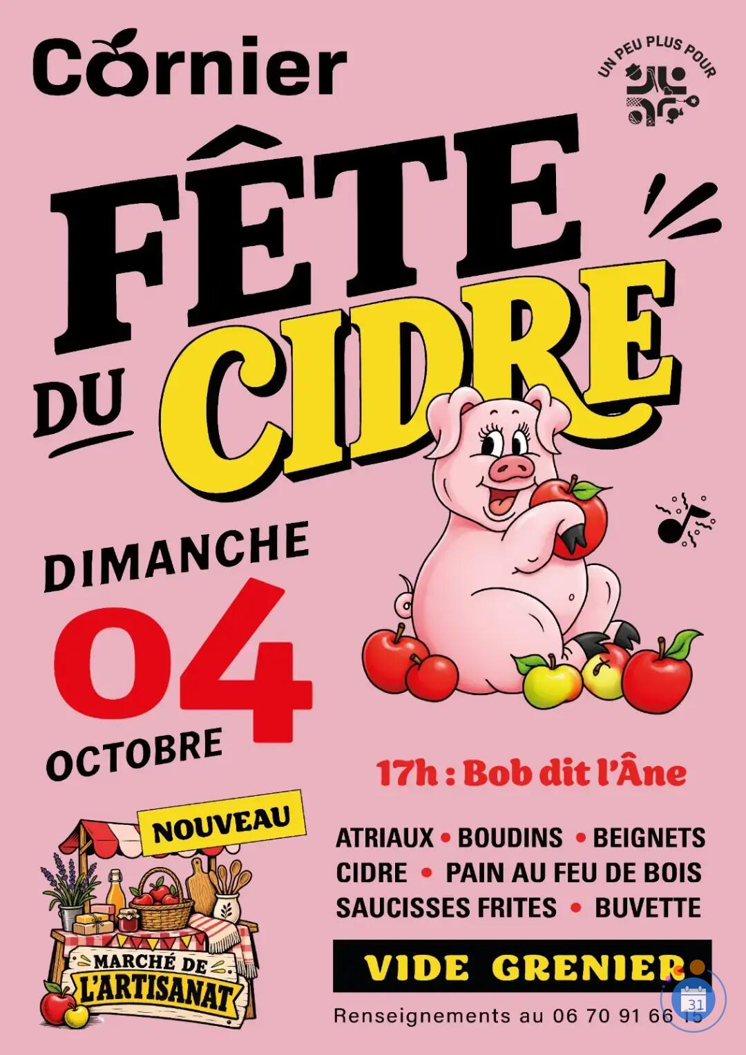 Image FETE DU CIDRE DE CORNIER (photo 1)