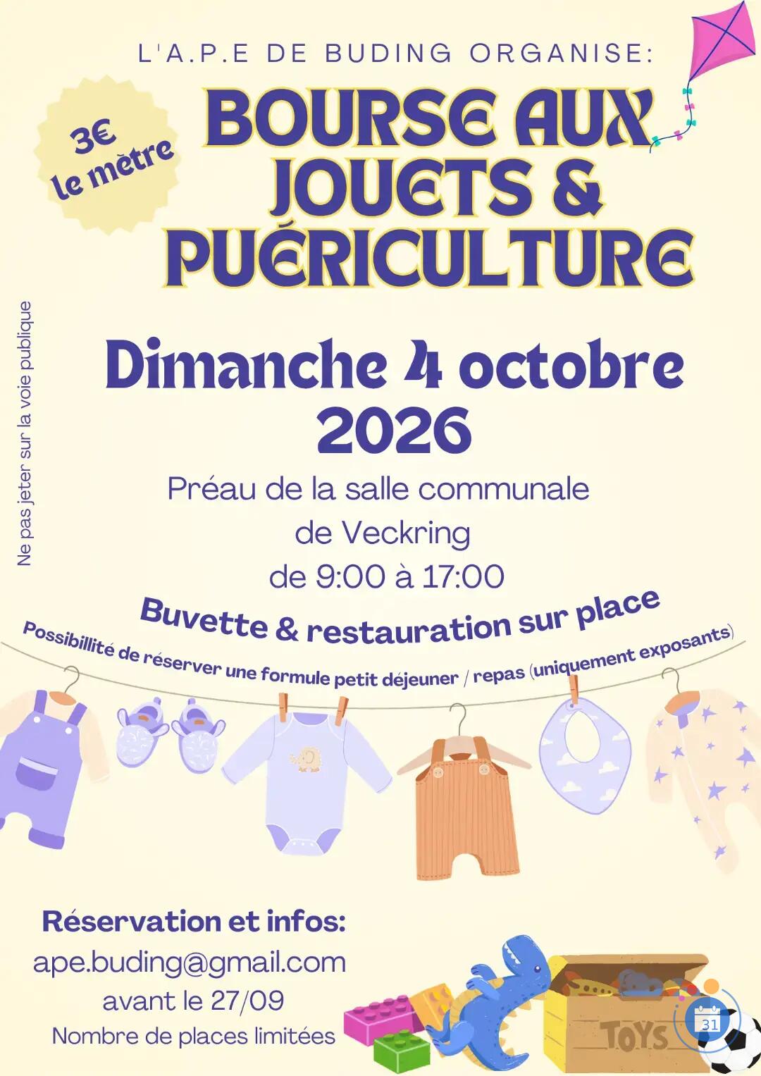 Image Bourse aux jouets et puériculture (photo 1)