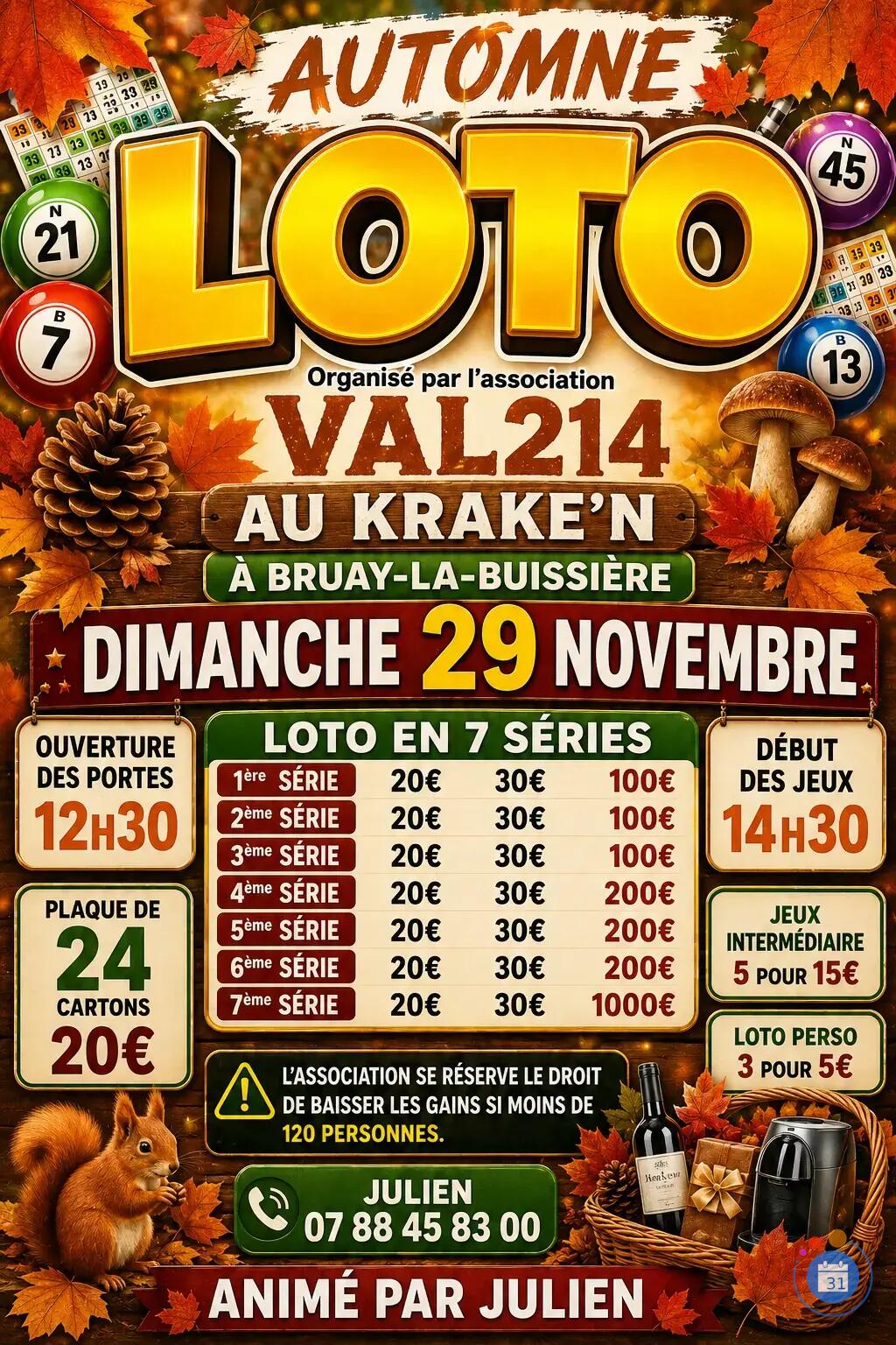 Flyer Mega loto