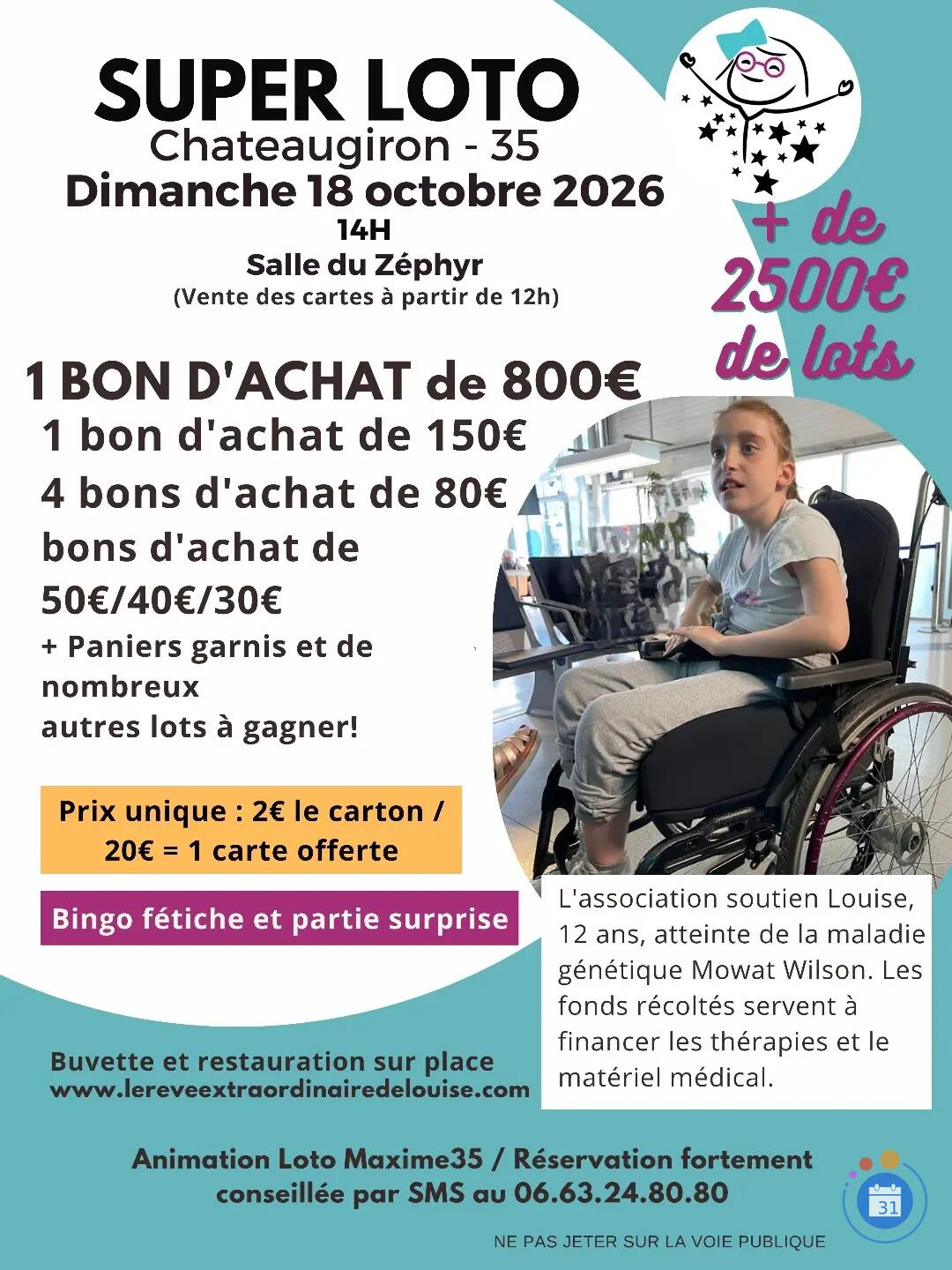 Image Super Loto au profit de Louise (photo 1)