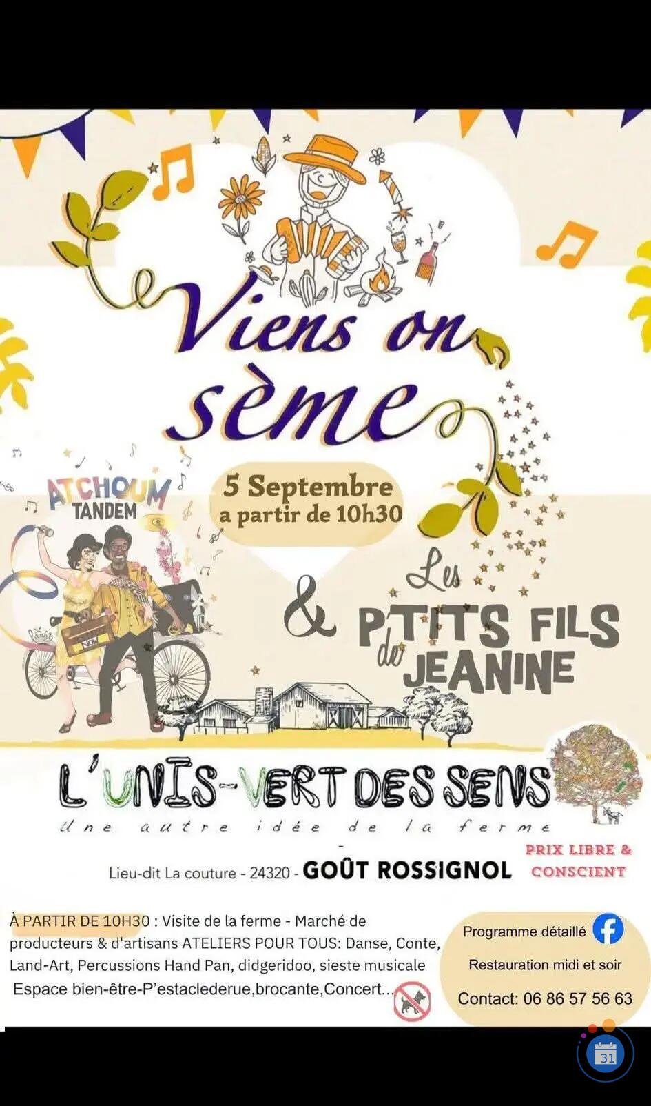 Image Viens on sème (photo 1)