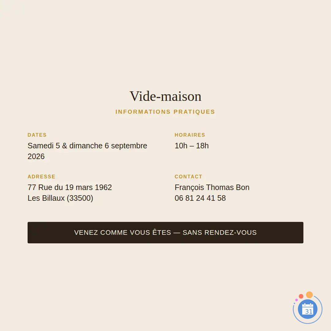 Image Vide maison - Les Billaux (photo 4)