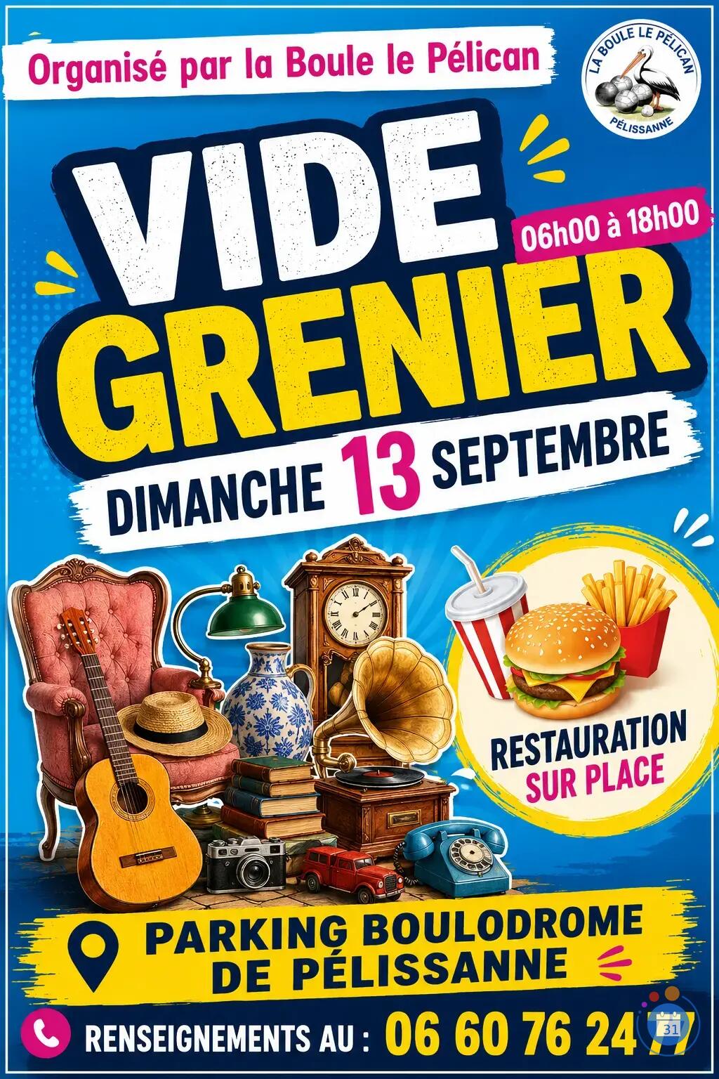 Image Vide grenier de la boule le pelican (photo 1)