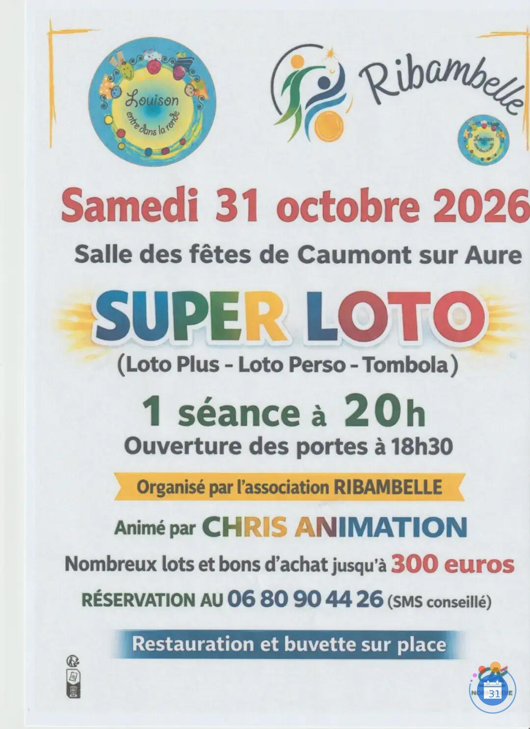 Image SUPER LOTO ANIME PAR CHRIS ANIMATION (photo 1)