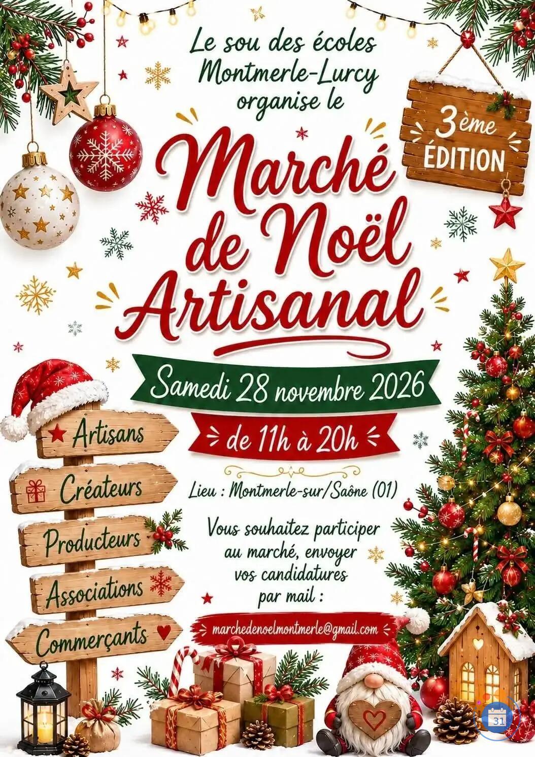 Image Marché de Noël artisanal 2025 (photo 1)