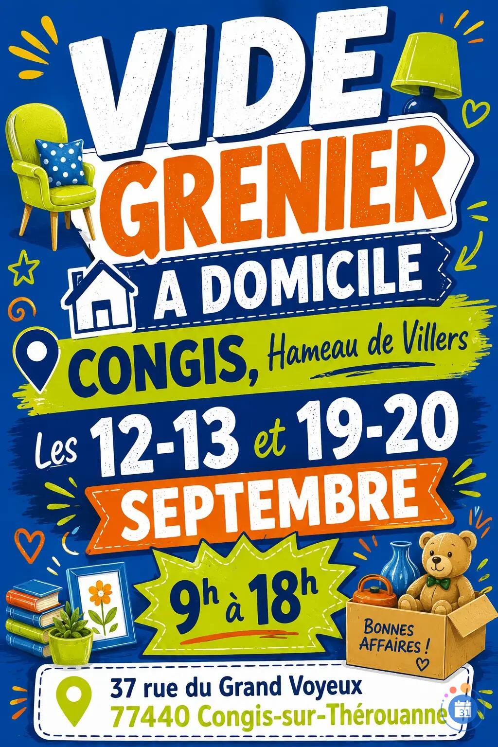 Image 👋 VIDE GRENIER à domicile🤗 (photo 1)