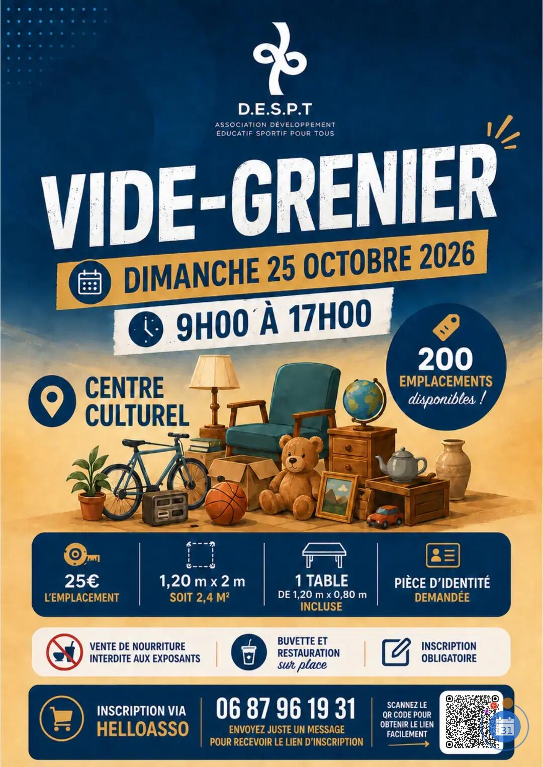 Image Vide Grenier Couvert Pour Tous (photo 1)