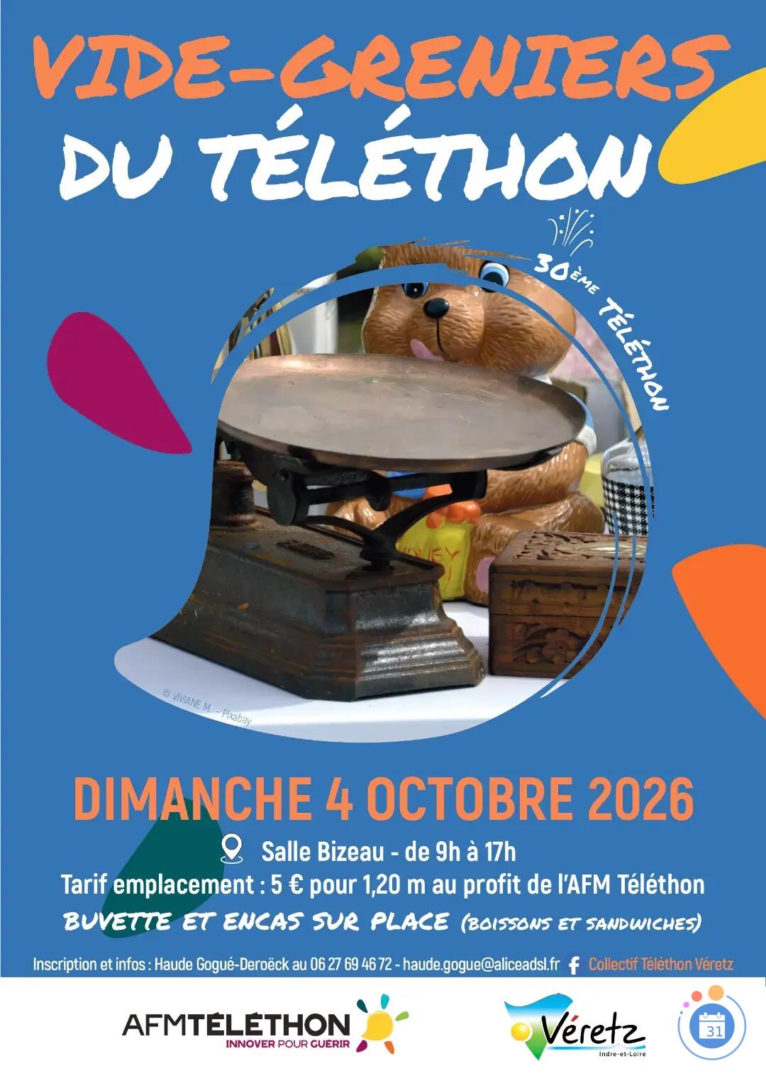 Image Vide grenier au profit du Téléthon (photo 1)