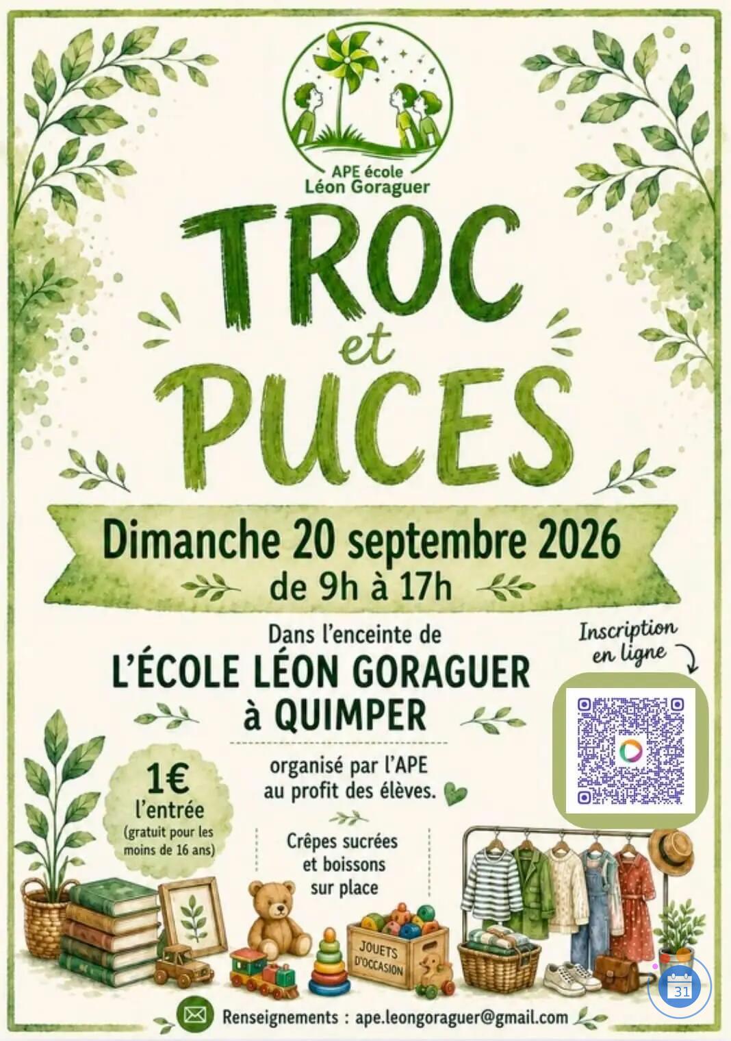 Image Troc et puces - École Léon Goraguer (photo 1)